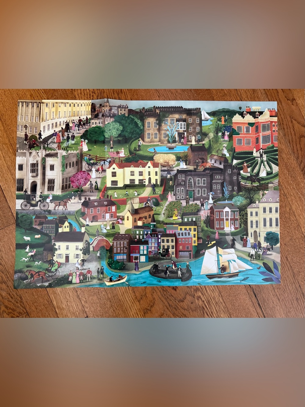 The World of Jane Austen Art Print Puzzle- 1000 Pieces - Picture 9 of 13